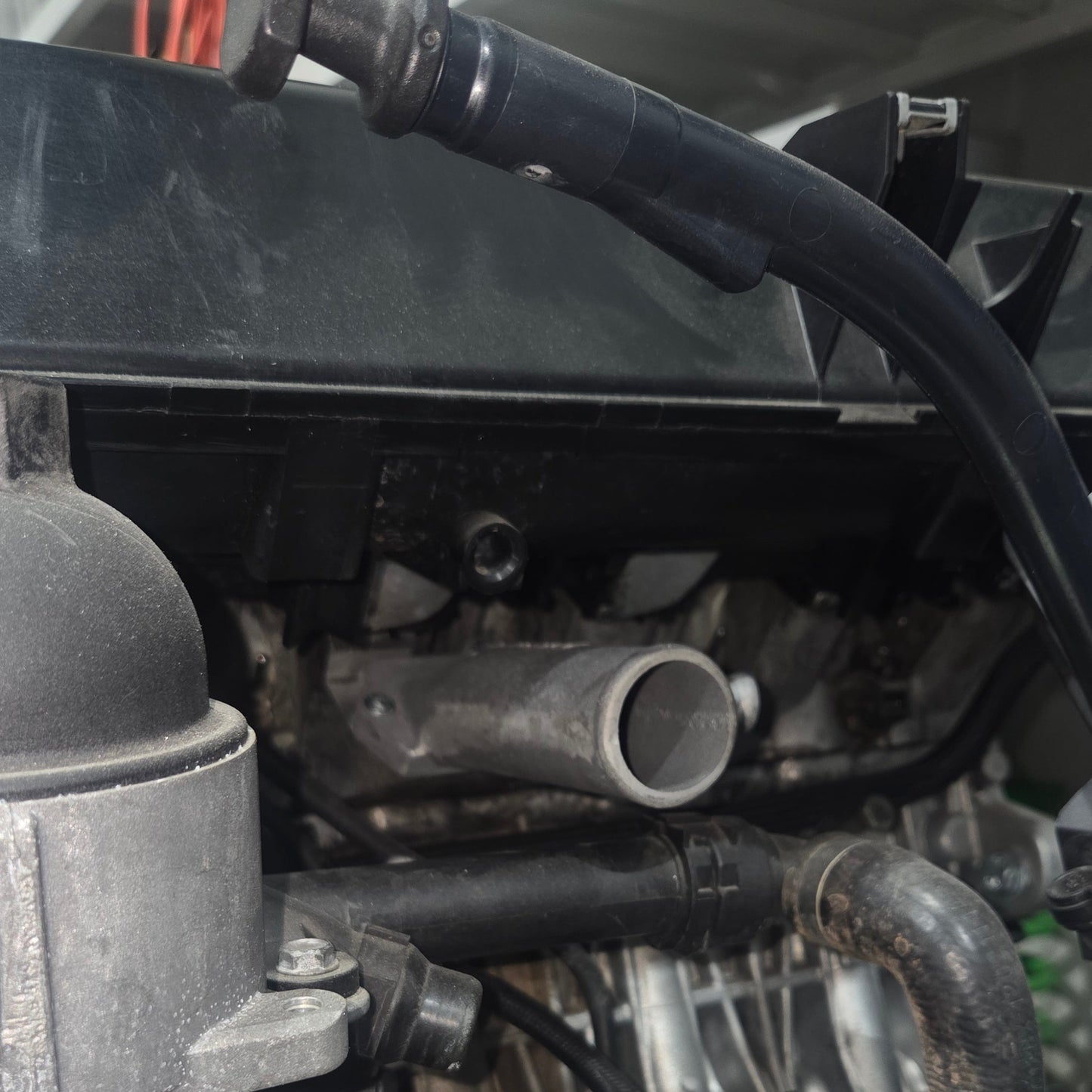 M57 Cast Aluminium top radiator hose outlet