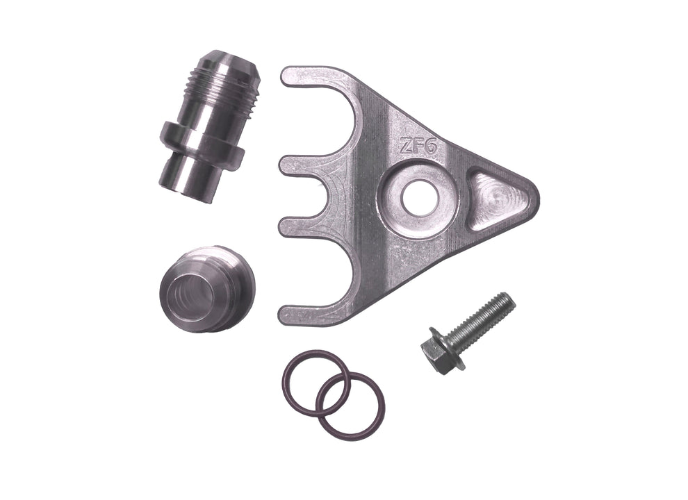 ZF transmission cooler adaptor fusionfabindustries