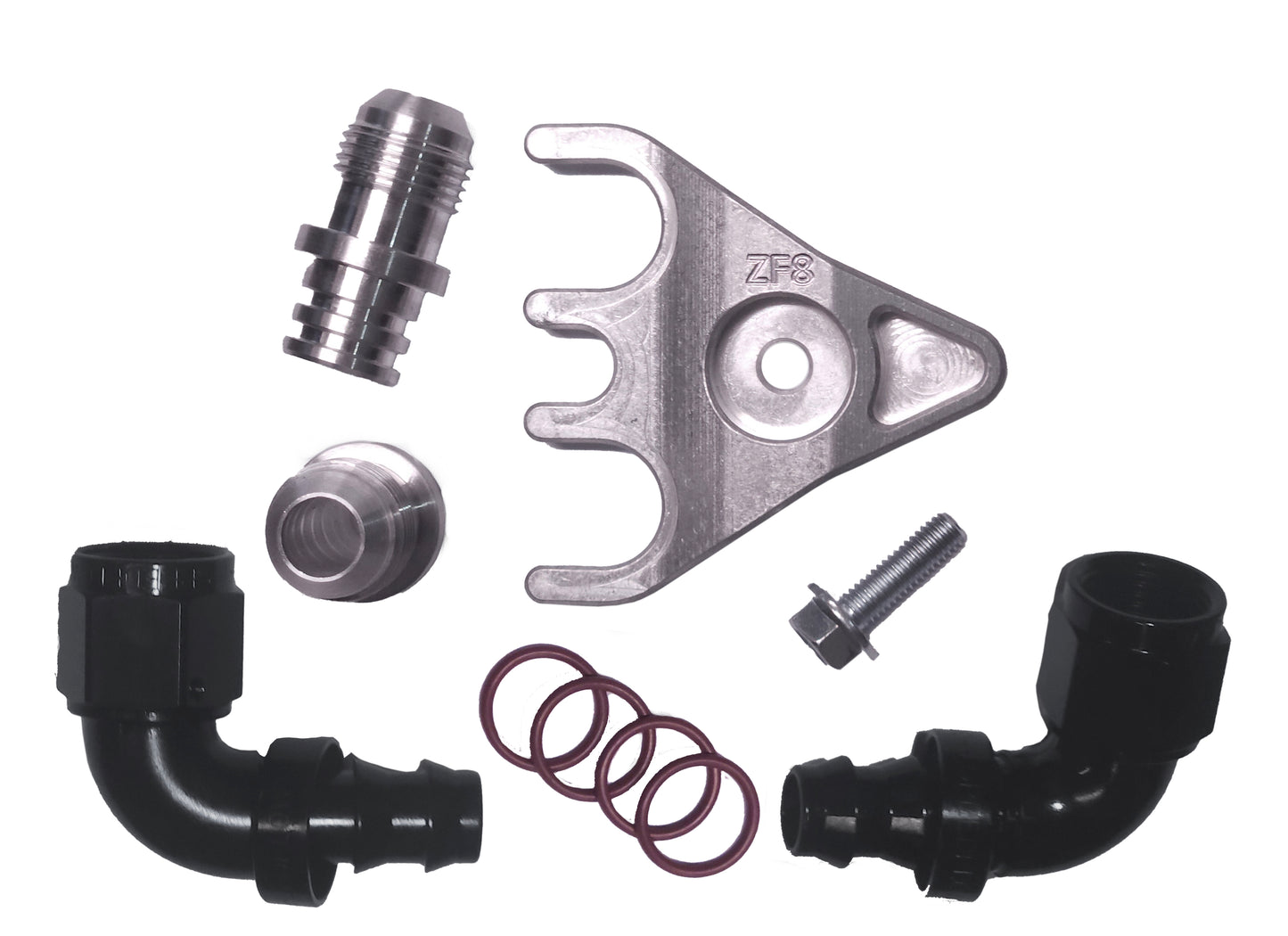 ZF transmission cooler adaptor fusionfabindustries