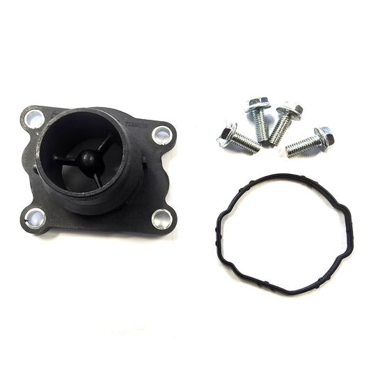 N57 thermostat housing - straight