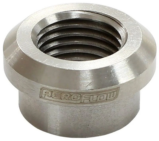 Weld-on female metric fitting